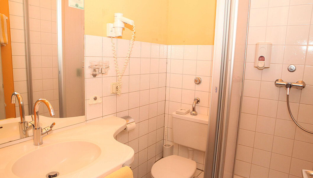 Badezimmer Hotel Sennerbad in Ravensburg